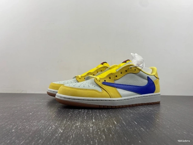 Cheap TBkick Low Canary x 1 DZ4137-700 Scott Travis OG Jordan Air 0821